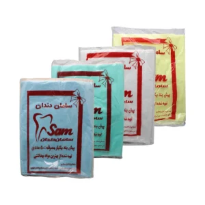 پیش بند نایلونی معمولی 50 عددی Apron | Sam