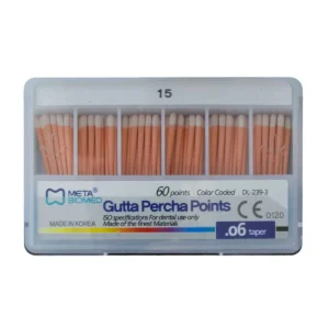 کن گوتا پرکا 6٪ Gutta Percha Points | Meta Biomed